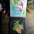 Mi Proyecto del curso: Técnicas de ilustración para desbloquear tu creatividad. Fine Arts, Drawing, Painting, and Watercolor Painting project by Vita Osorio Sanmartín - 03.26.2020