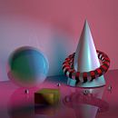 C4D. 3D project by وليد الاسدي - 03.16.2019