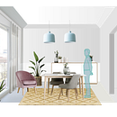 Un hogar para Ana y Miguel. Een project van Architectuur, Interactief ontwerp,  Creativiteit y  Interieur van Alejandra Martínez Crespo - 15.02.2020
