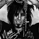 Nikki Sixx Portrait. Un projet de Beaux Arts de Adrián Gutierrez Aguerri - 21.04.2020