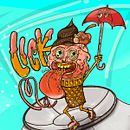 Cono intenso. Un proyecto de Ilustración tradicional e Ilustración digital de Diana Colorado - 27.03.2020