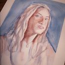Mi Proyecto del curso: Retrato artístico en acuarela. Desenho de retrato projeto de Pedro Armas - 28.03.2020