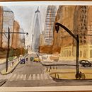 Mi Proyecto del curso: Paisajes urbanos en acuarela . % Erik Barajas tarafından hazırlanan Mimarlık, Ve Sokak Sanatı projesi - 03.28.2020