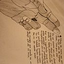 Tercer mano de cinco. Een project van  Tekening van Oscar Hernández Gómez - 28.03.2020