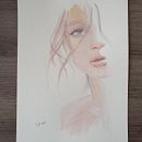 Meu projeto do curso: Retrato artístico em aquarela. Projekt z dziedziny Malowanie akwarelą użytkownika carolinesze - 28.03.2020
