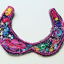 Collar Babero Universo y Bordando Mandalas. Projekt z dziedziny  Haft,  Sz, cie, Kreat, wność, Projektowanie dodatków i Projektowanie biżuterii użytkownika Yadira García - 03.06.2020