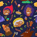 Mi Proyecto del curso: Diseño de patrones ilustrados. Projekt z dziedziny Ilustracja c i frowa użytkownika Arteaga - 28.03.2020