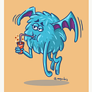 Monstruos. Un progetto di Character design, Illustrazione tradizionale e Illustrazione digitale di Christian Pedraza - 29.03.2020