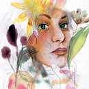 My project in Illustrated Portrait in Watercolor course. Un projet de Aquarelle de Laeti Willmann - 29.03.2020