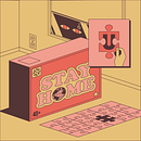 Cuarentena & Chill. Un proyecto de Ilustración tradicional, Ilustración digital e Ilustración vectorial de Jorsh Peña - 30.03.2020