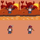 Mi Proyecto del curso: Animación de personajes en pixel art para videojuegos . Un proyecto de Animación 2D, Animación de personajes, Desarrollo de videojuegos y Pixel art de Gemel Aixut - 31.03.2020