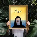Retrato de Gabi Monge (Cantante y compositora de Mow). Un proyecto de Ilustración tradicional e Ilustración digital de Guillermo García - 31.03.2020