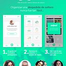 Yujuu! Herramienta colaborativa para organizar tus despedidas de soltera. Un proyecto de UX / UI de Sergio Jimenez Gil - 16.04.2019