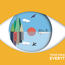 The Way You Look at Things - World of Ideas. Een project van  Ontwerp y Vectorillustratie van Flora - 17.06.2019