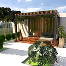 Área de Lazer. Arquitetura projeto de Karla Barbosa - 01.03.2020