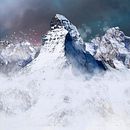 Mi Proyecto del curso: Matte Painting: Montañas de Invierno.  project by Sara Junquera - 04.01.2020