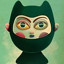 Dios sin rostro. Un progetto di Belle arti, Arte concettuale, Disegno digitale e Illustrazione digitale di Belén Muñoz Muñoz - 01.04.2020