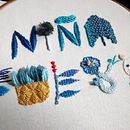 Mi Proyecto del curso: Introducción al bordado en relieve. Een project van Borduurwerk van andrea daffunchio - 02.04.2020