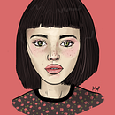 Meu projeto do curso: Ilustração digital com o Procreate. Een project van  Portrettekening van Danilo Linhares - 05.04.2020