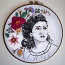 Mi Proyecto del curso: Creación de retratos bordados. Un progetto di Illustrazione tradizionale di María Maré - 02.04.2020