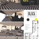 BLACK, a good place. Diseño de restaurantes.. Projekt z dziedziny Projektowanie wnętrz użytkownika sanchezlopez_laura - 11.04.2020