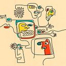 El movimiento de las formas . Animação, Direção de arte e Ilustração tradicional projeto de Santiago Escobar - 02.04.2020