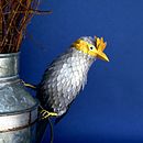 El Pájaro de Hojalata. Inspirada en la artesanía de hojalata.. Un proyecto de Artesanía, Bellas Artes, Escultura, Fotografía artística, Papercraft y Retoque fotográfico de Gabriela Castellanos - 02.04.2020