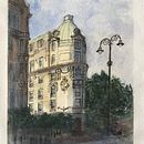 My project in Architectural Sketching with Watercolor and Ink course. Un progetto di Pittura ad acquerello di Jacqueline - 02.04.2020