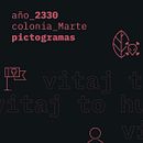 Marte_2330_Pictogramas. Un proyecto de Diseño digital, Diseño gráfico e Ilustración tradicional de Joel Miralles Meneses - 02.04.2020