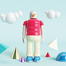 Mi Proyecto del curso: Diseño de personajes en Cinema 4D: del boceto a la impresión 3D Ein Projekt aus dem Bereich 3D von Giordano Breton - 03.04.2020