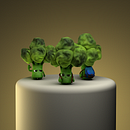 Meu projeto do curso: Criação de personagens com ZBrush e Cinema 4D. 3D, 3D Design, and Character Design project by Bia Busnello - 04.03.2020