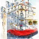 My project in Architectural Sketching with Watercolor and Ink course. Un progetto di Bozzetti di hollisendres - 03.04.2020