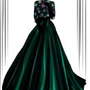 Vestido de Fiesta Ein Projekt aus dem Bereich  von Marian Rodríguez - 04.04.2020
