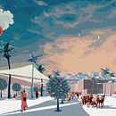 Marrakech dreaming. Animação 2D projeto de Giulia Sicignano - 05.04.2020