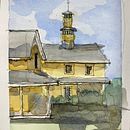 My project in Architectural Sketching with Watercolor and Ink course. Un projet de Aquarelle de andy_akard - 07.04.2020