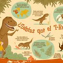 My friend T-Rex. Een project van Kinderillustratie van Cris Ramos - 07.04.2020