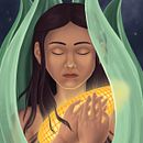 Perú Ilustra: Reto Ilustrar Dioses Peruanos. Traditional illustration project by Roger Román De la Cruz - 11.07.2019