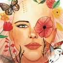 Mi Proyecto del curso: Retrato ilustrado en acuarela. Un progetto di Illustrazione tradizionale di Irene - 08.04.2020