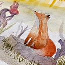 My project in Watercolor Illustration with Japanese Influence course.  projeto de amol8q - 08.04.2020