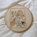Mi Proyecto del curso: Técnicas básicas de bordado: puntadas, composiciones y gamas cromáticas. Un proyecto de Artesanía, Bordado, Costura y Creatividad de carlacupri - 08.04.2020