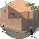 Mi Proyecto del curso: Representación gráfica de proyectos arquitectónicos. Arquitetura projeto de Andrea Valdivia - 09.04.2020