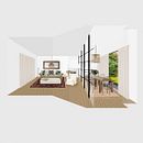 Mi Proyecto del curso: Diseño de interiores para espacios multifuncionales. Arquitetura de interiores, Decoração de interiores, Design de interiores e Interiores projeto de Clara Campomanes Gómez - 09.04.2020