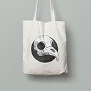 Calavera  Totebag. Projekt z dziedziny Trad, c i jna ilustracja użytkownika Marta Portillo - 09.04.2020