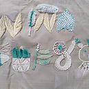 Mi Proyecto del curso: Introducción al bordado en relieve. Un projet de Broderie de Miranda Paillalef - 09.04.2020