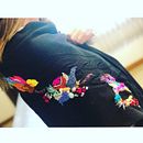Mi Proyecto del curso: Bordado y personalización de accesorios . Un proyecto de Bordado de caritowolf1975 - 09.04.2020