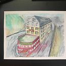 Mi Proyecto del curso: Dibujo arquitectónico con acuarela y tinta. Un projet de Dessin de 09121975f - 09.04.2020