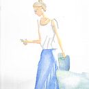 Abril 2020. Watercolor Painting project by Wendy Varela - 04.09.2020