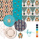 Mi Proyecto del curso: Creación y comercialización de patterns vectoriales. Design, Traditional illustration, Digital Illustration, Vector Illustration, and Pattern Design project by Lori Artista - 04.10.2020