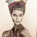 Primer cuadro enmarcado. Desenho, Desenho a lápis, Desenho artístico, Desenho de retrato, e Desenho realista projeto de Rosario Balmaceda - 10.07.2017