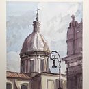 My project in Architectural Sketching with Watercolor and Ink course. Un progetto di Pittura ad acquerello di Alan Butler - 11.04.2020